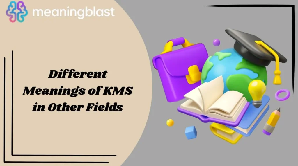Different Meanings of KMS in Other Fields