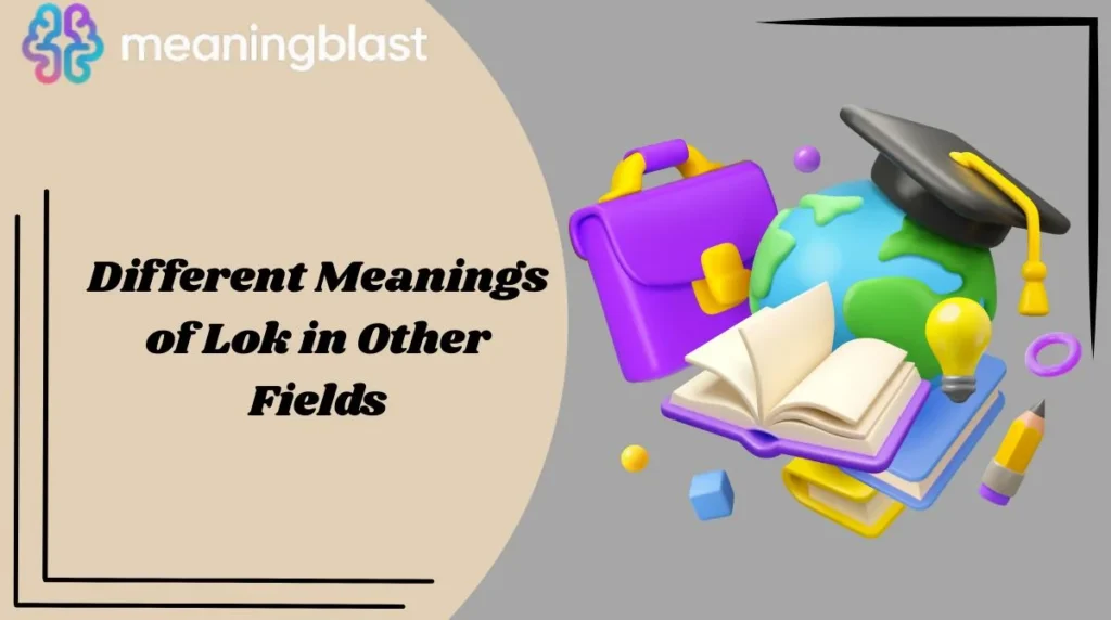 Different Meanings of Lok in Other Fields