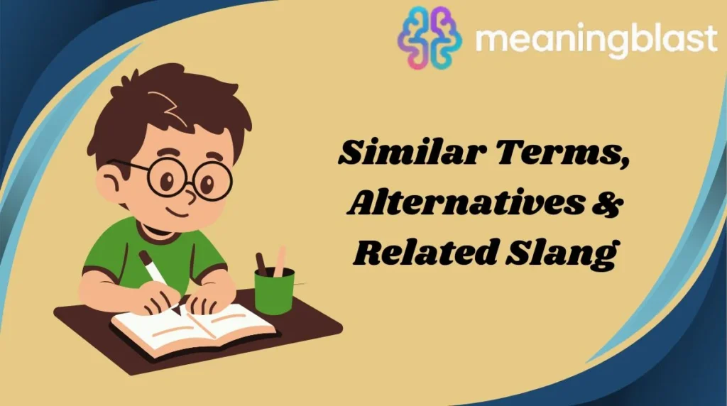 Similar Terms, Alternatives & Related Slang