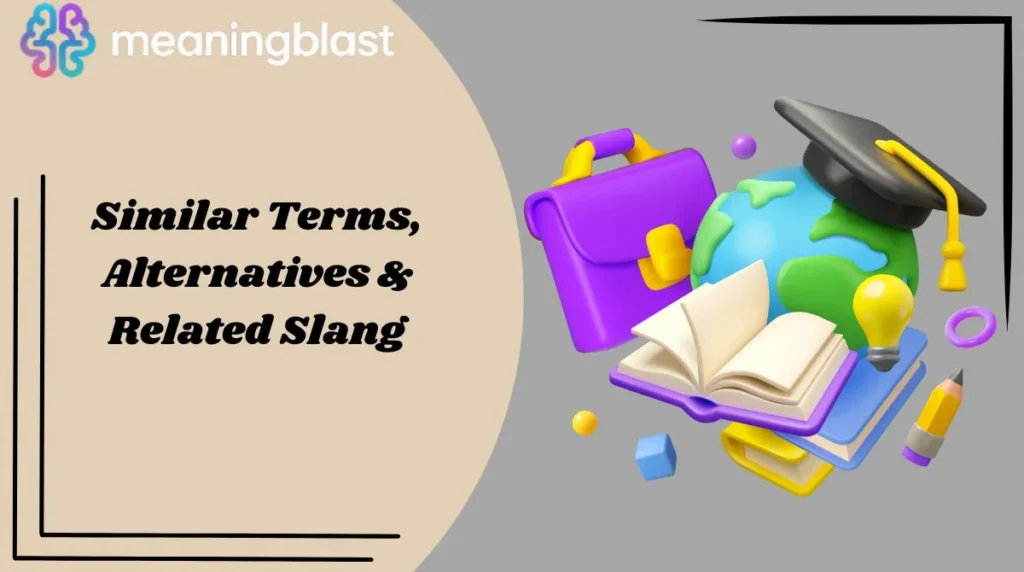 Similar Terms, Alternatives & Related Slang