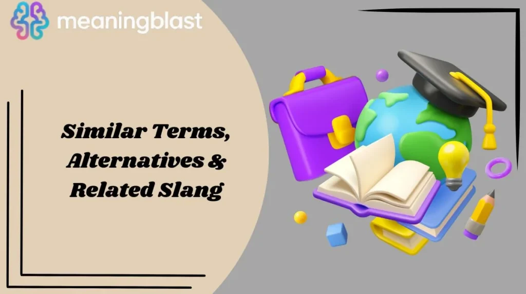Similar Terms, Alternatives & Related Slang