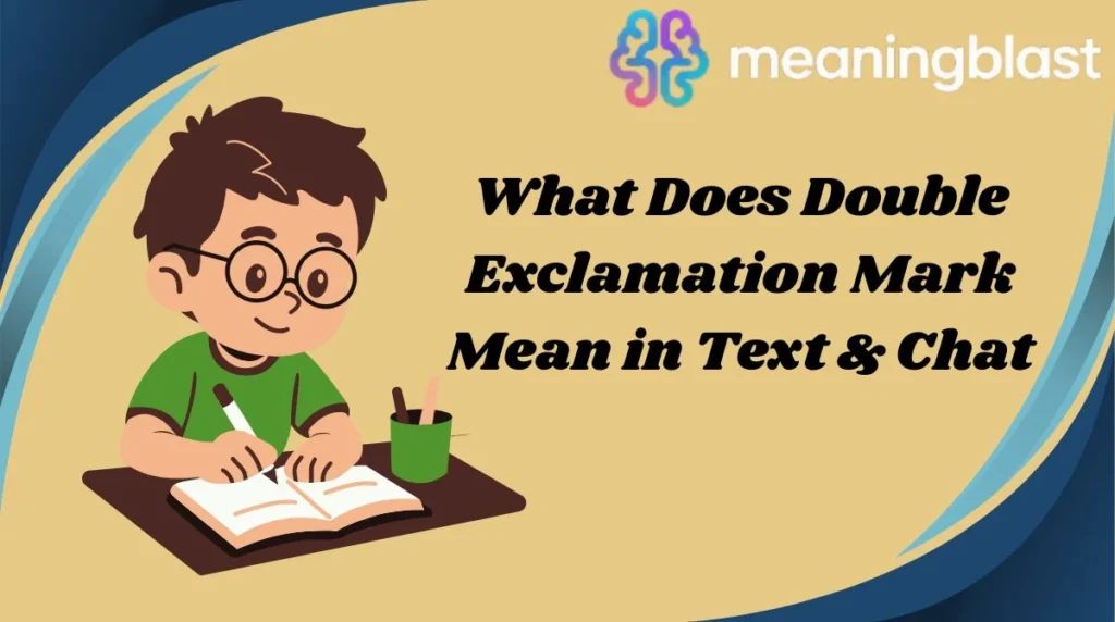 What Does Double Exclamation Mark Mean in Text & Chat