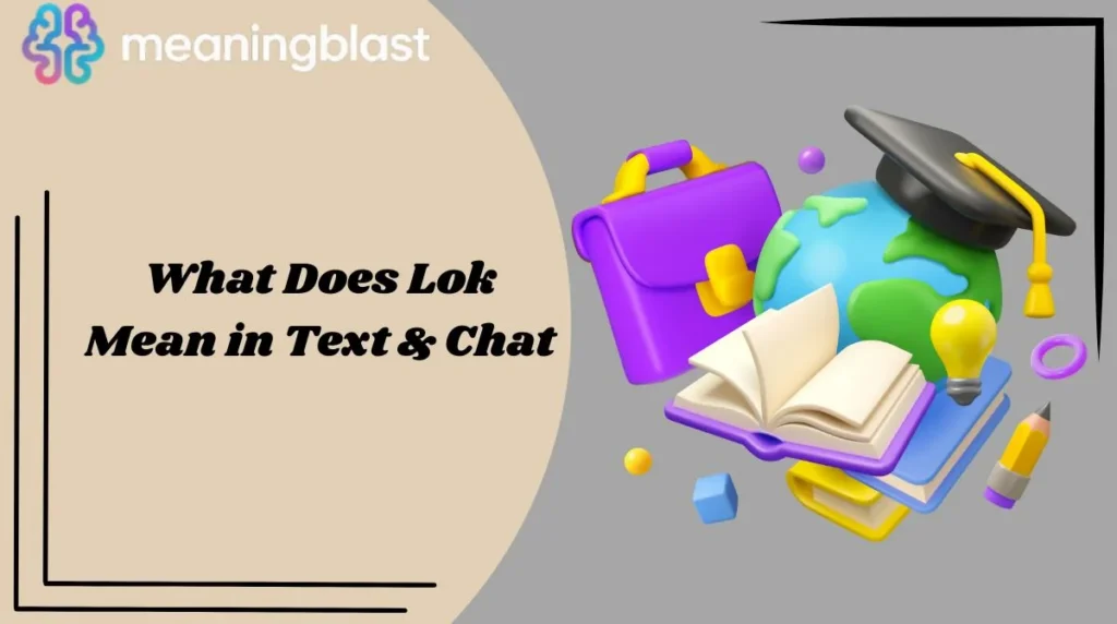 What Does Lok Mean in Text & Chat
