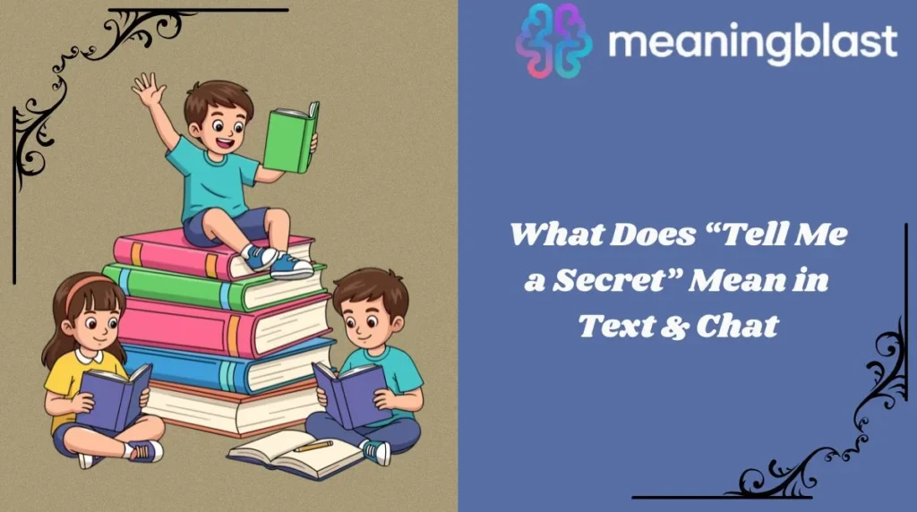 What Does “Tell Me a Secret” Mean in Text & Chat