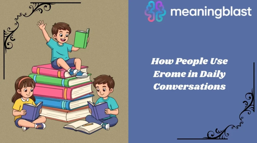 How People Use Erome in Daily Conversations
