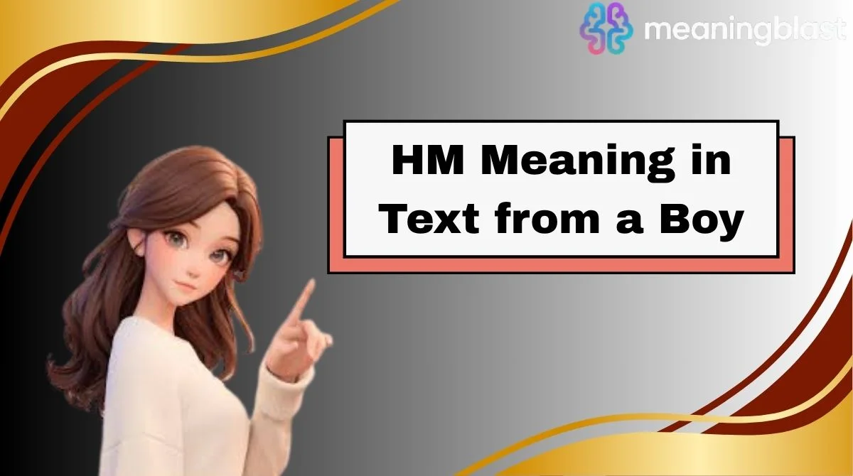 HM Meaning in Text from a Boy