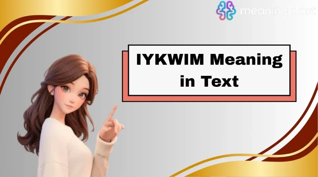 IYKWIM Meaning in Text