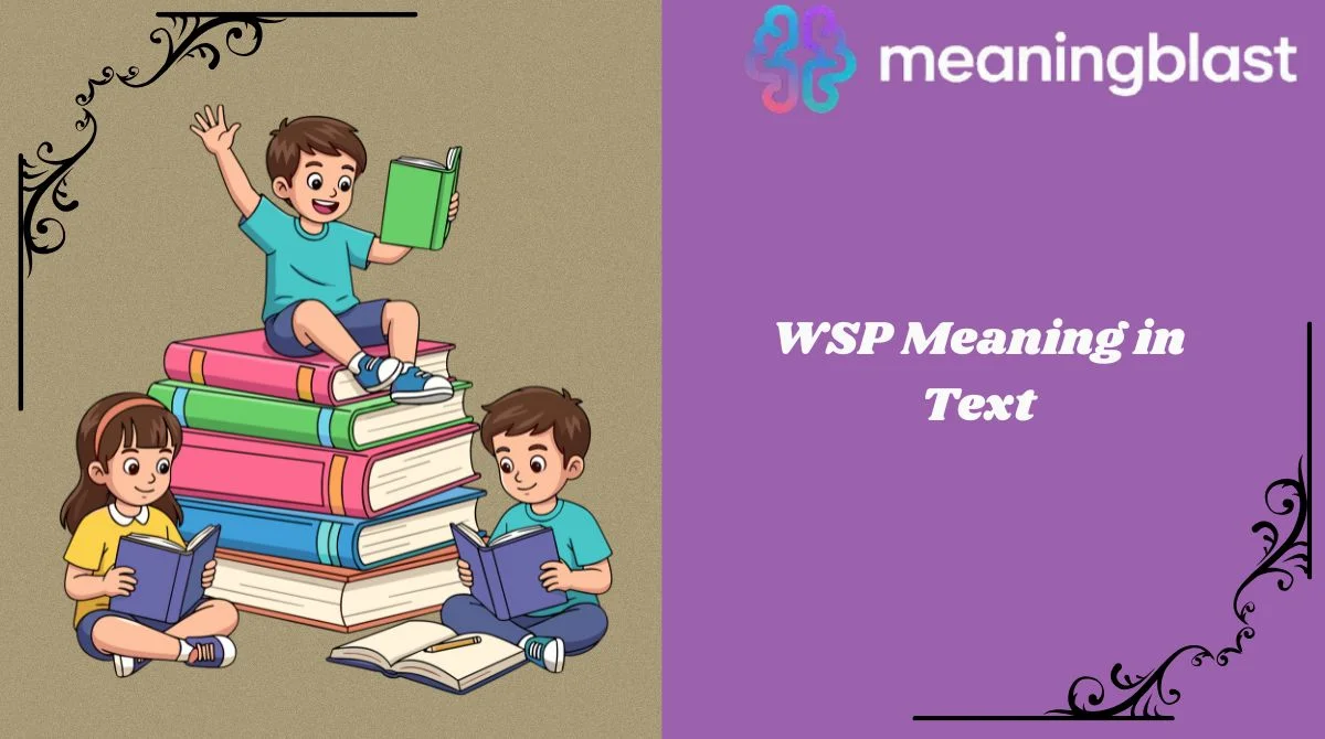 WSP Meaning in Text